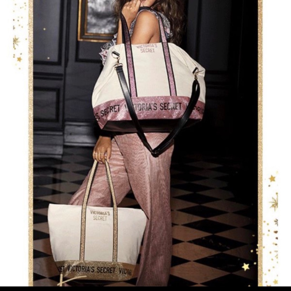 Victoria’s Secret tote and weekender